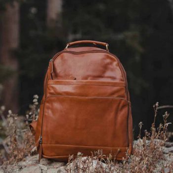 Stylish and versatile Katmai leather backpack in America