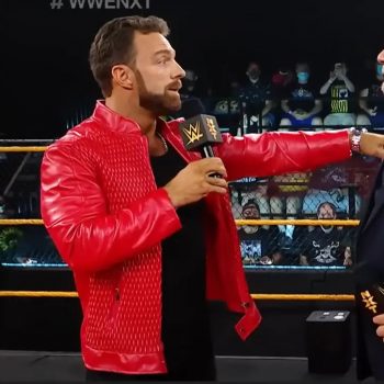 WWE LA Knight classic black leather jacket in American style