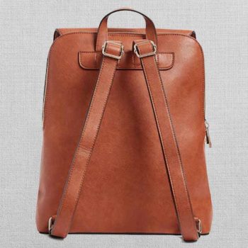 Handcrafted Leather Backpack with Padded Laptop Compartment in UK