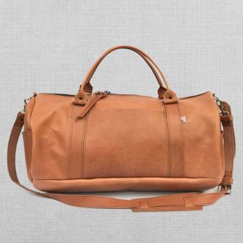 Handcrafted Leather Duffel Bag with a Classic Design in united state