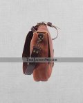 LEATHER MESSENGER BAG