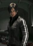 Leon Kennedy Resident Evil Vendetta Brown Leather Jacket