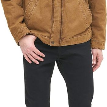 Shop Levi's Mens Washed Cotton Military Jacket
