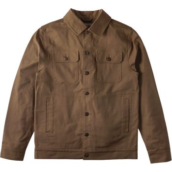 Lightweight brush jacket for men with casual style in USA