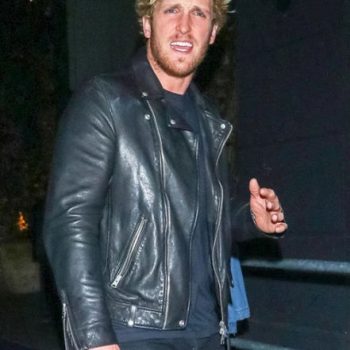 Leather jacket fashion statement by Logan Paul in United state market