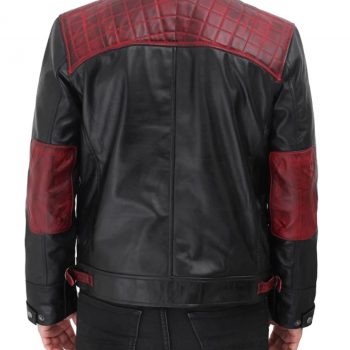 Cow leather jacket for men in USA