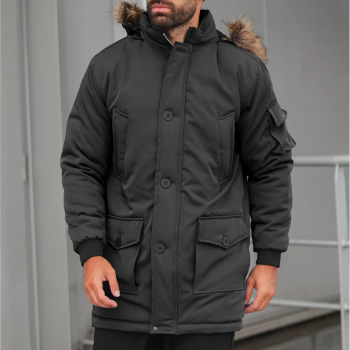 Imported parka long coat for winter wear in USA