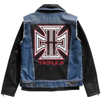 WWE The Game denim jacket with logos
