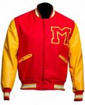 Red and yellow jacket for men in USA