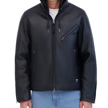 Men's versatile jacket with detachable hood by Hudson