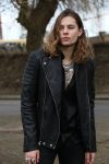 Men's alternative legacy quilted leather motorcycle jacket in USA
