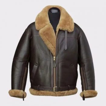 Men's Aviator B3 Flying Jacket Front View in USA