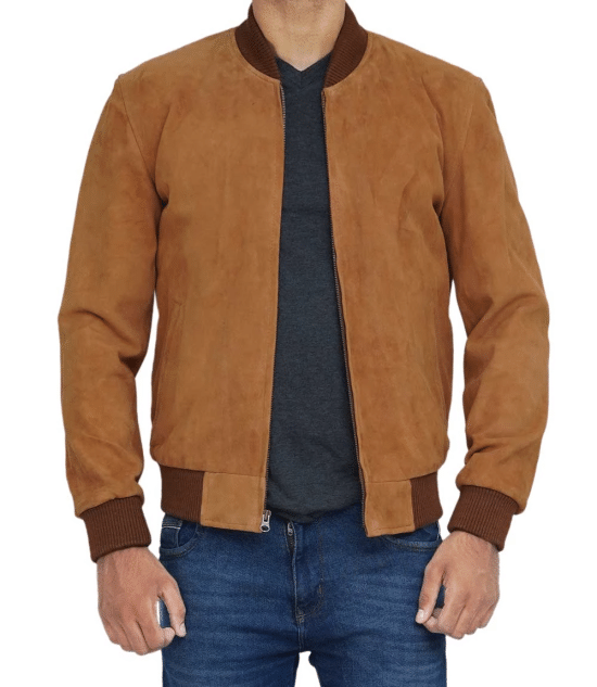 came_suede_leather_jacket_for_men__30762_std Fashionable brown leather bomber jacket in UK style