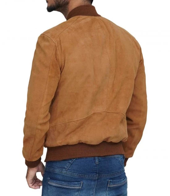Camel_Brown_Suede_Leather_jacket__20499_std Classic men's bomber jacket in suede in USA