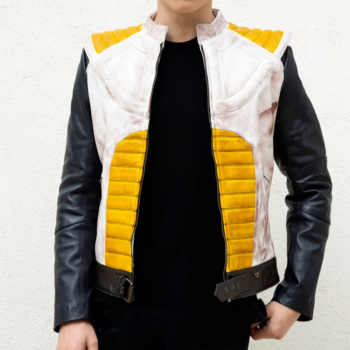 Dragon Ball Z Vegeta Prince of All Saiyans leather jacket for men in USA
