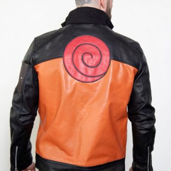 Shippuden anime leather jacket for men in USA