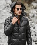 St.-Louis-Mens-Leather-Puffer-Jacket-Removable-Hooded-4