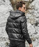 St.-Louis-Mens-Leather-Puffer-Jacket-Removable-Hooded-4