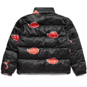 Puffer Akatsuki Black Jacket