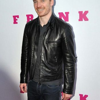 Stylish real leather jacket worn by Michael Fassbender