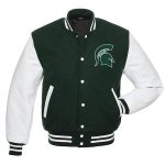 Michigan-State-Spartans-Green-And-White-Varsity-Jacket-1
