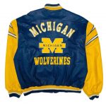 Michigan-Wolverines-Blue-And-Yellow-Leather-Jacket-1