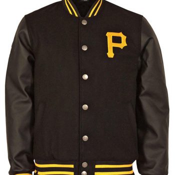 front view pittsburgh pirates jacket