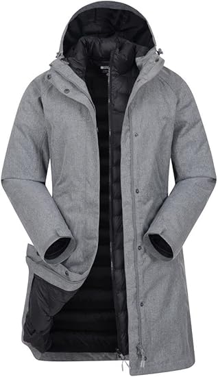51I1U-C4L7L._AC_SY550 Mountain Warehouse Alaskan 3 in 1 waterproof jacket for women in USA