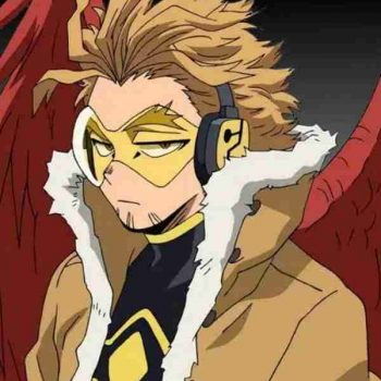 Shop My Hero Academia Hawks Brown Shearling Jacket