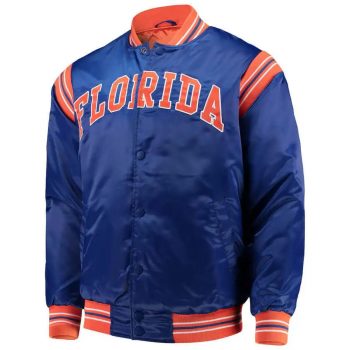 NCAA Florida Gators The Enforcer Full-Button Satin Jacket in usa