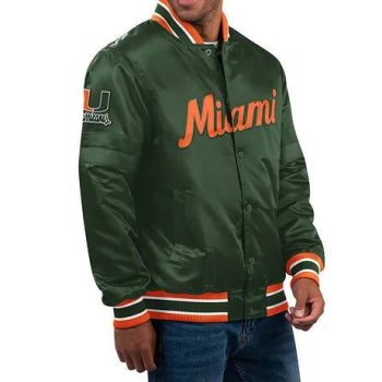 Miami Hurricane Satin Jacket