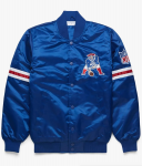 Shop New England Patriots Royal Blue Jacket