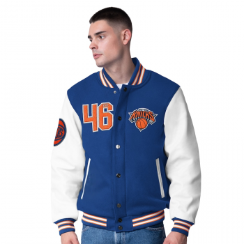 Shop New York Knicks Varsity Jacket