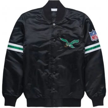 NFL Philadelphia Eagles Satin Jacket Men and Women