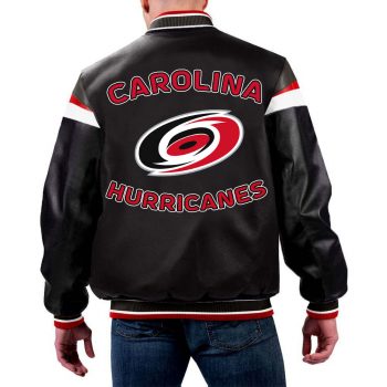 NHL Carolina Hurricanes Leather Jacket  in USA