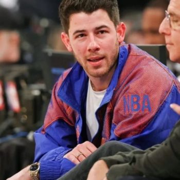 Shop Nick Jonas NBA Playoffs Windbreaker Jacket