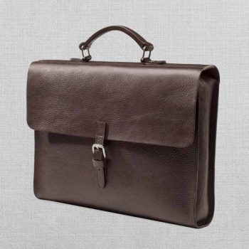 Cowhide Leather Notebook Briefcase for a Sophisticated Look in American style