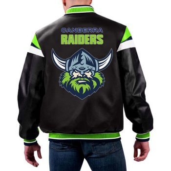 NRL Canberra Leather Jacket  in USA