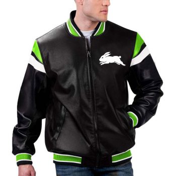 Shop NRL South Sydney Rabbitohs Leather Jacket 