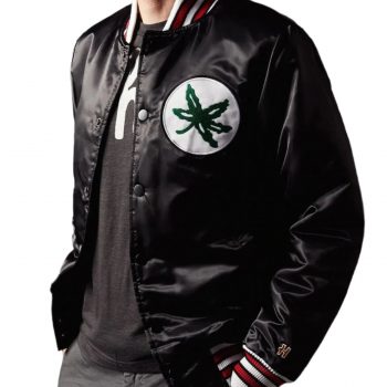 Shop Ohio State Buckeyes Satin Jacket