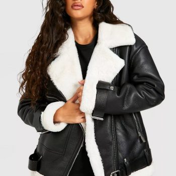 Premium belted aviator jacket in USA