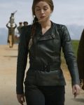 Shop Premium Black Ghosted Ana de Armas 2023 Leather Jacket