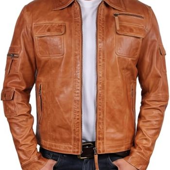 Premium Brown leather Jacket