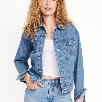 Timeless classic jean jacket for everyday wear in USA