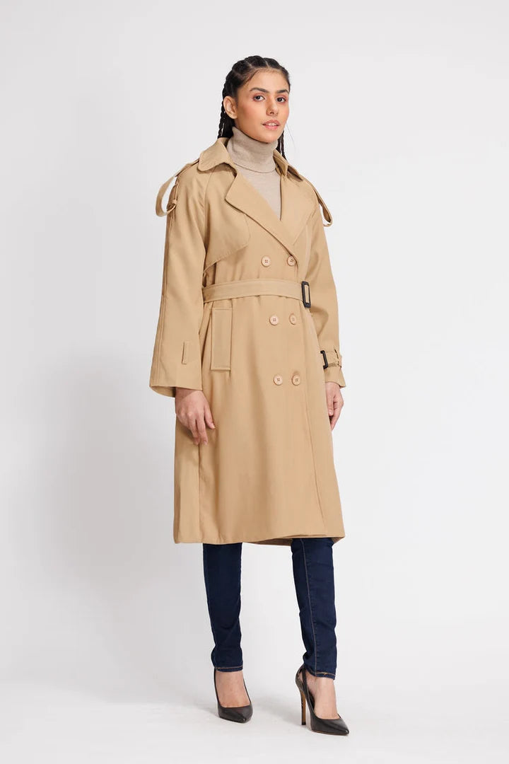 2G1-08-8809BRL-b Classic womens long coat for winter in USA