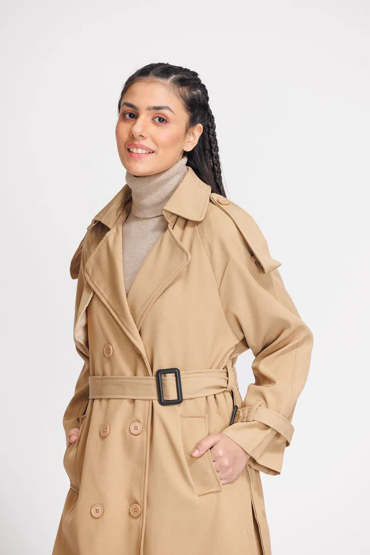 2G1-08-8809BRL-d Warm wool blend long coat for women in USA