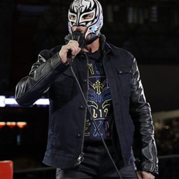 Rey Mysterio classic black jacket for WWE fans