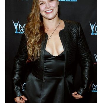 Ronda Rousey Stylish Quilted Jacket