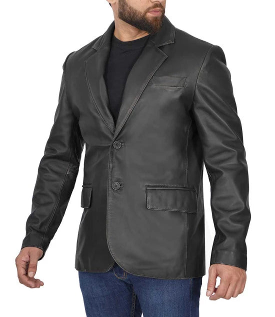 mens_leather_blazer__51870_std Elegant two-button men's leather jacket in German market