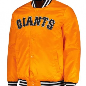 Cross Bronx fashion jacket in orange for men and women